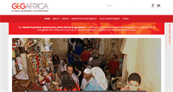 Desktop Screenshot of gegafrica.org